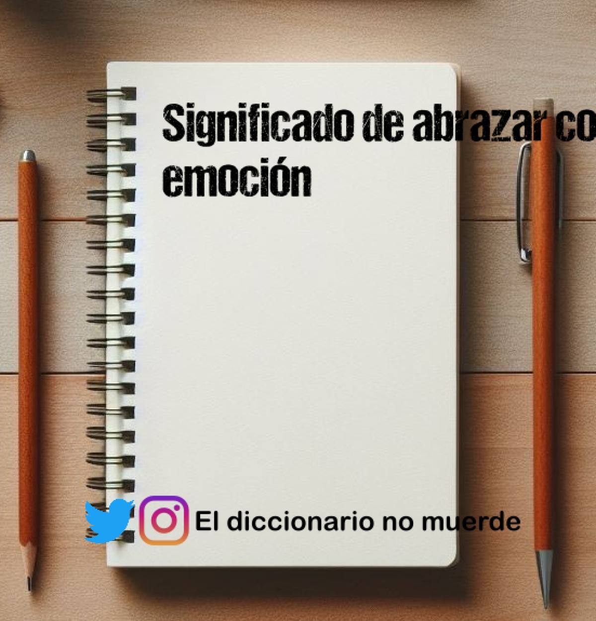 Significado de abrazar con emoción