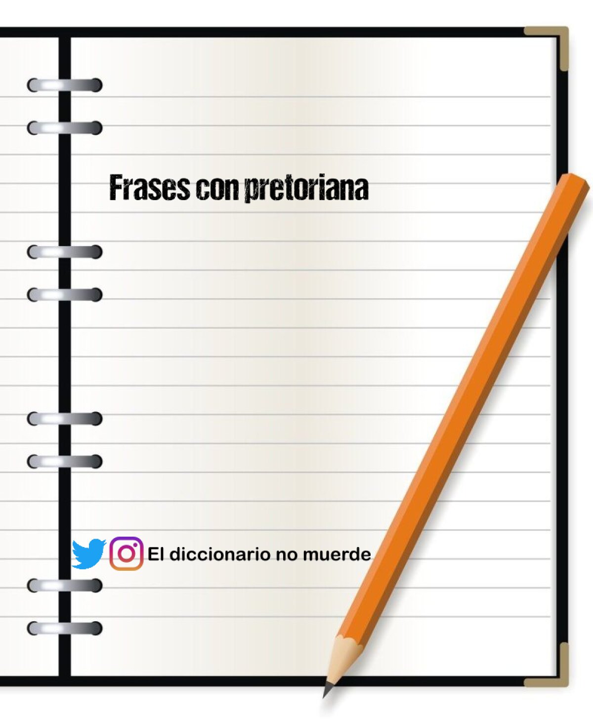 Frases con pretoriana