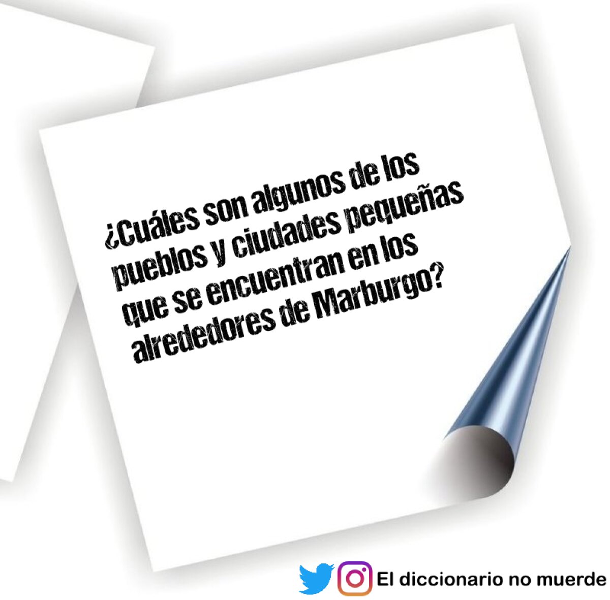 ¿Cuáles son algunos de los pueblos y ciudades pequeñas que se encuentran en los alrededores de Marburgo?