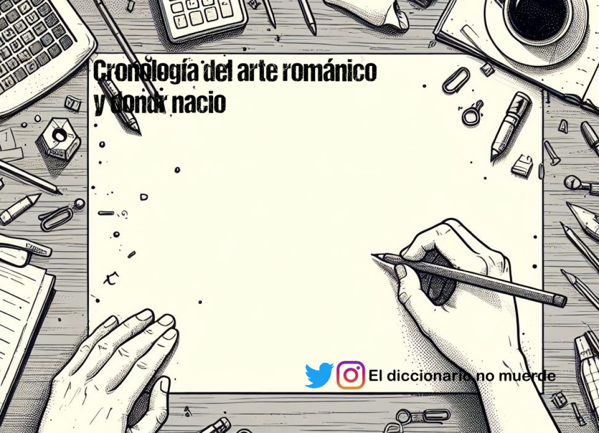 Cronología del arte románico y dondr nacio