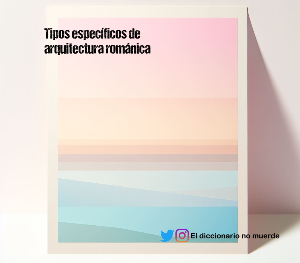 Tipos específicos de arquitectura románica