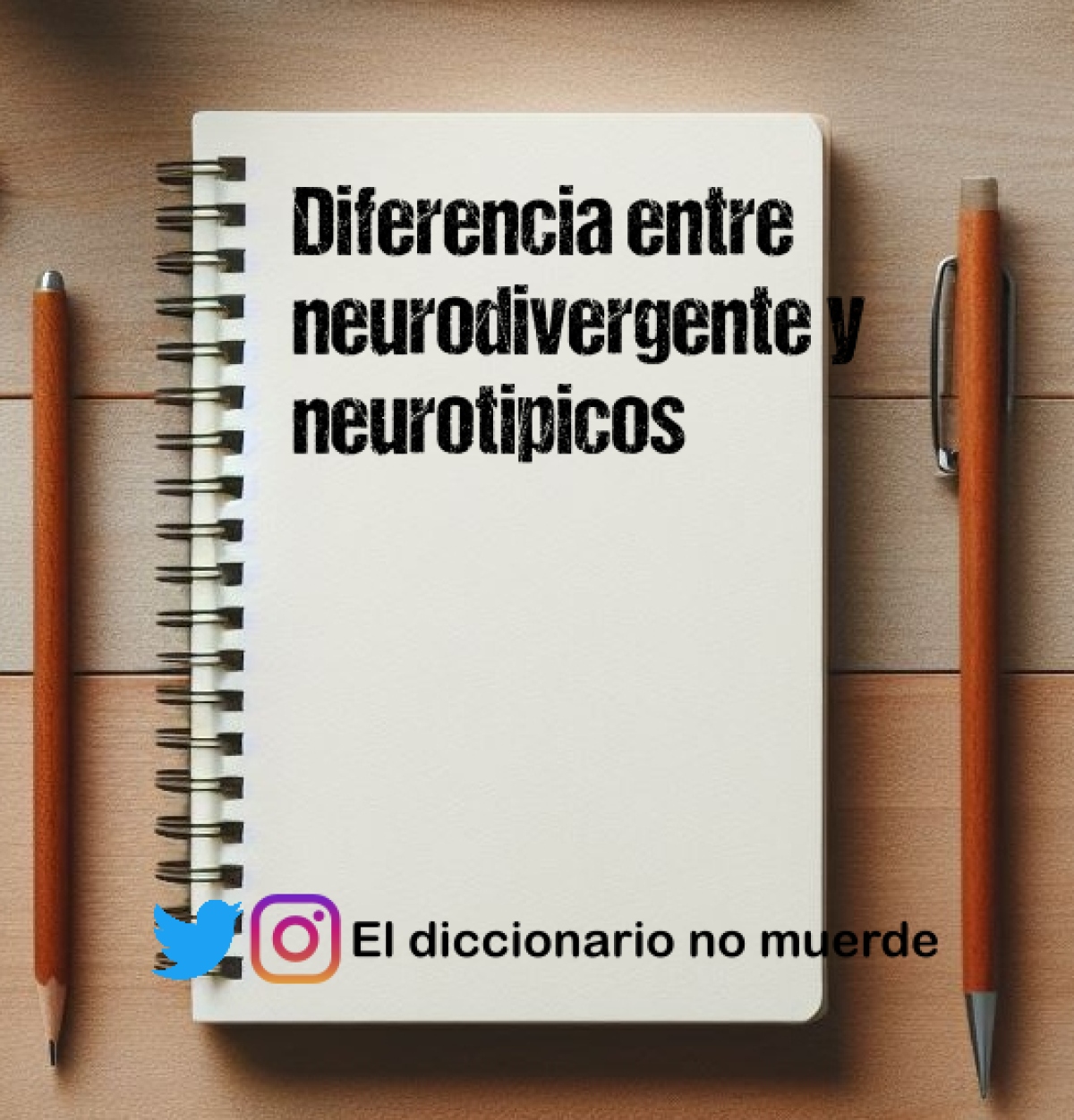 Diferencia entre neurodivergente y neurotipicos 