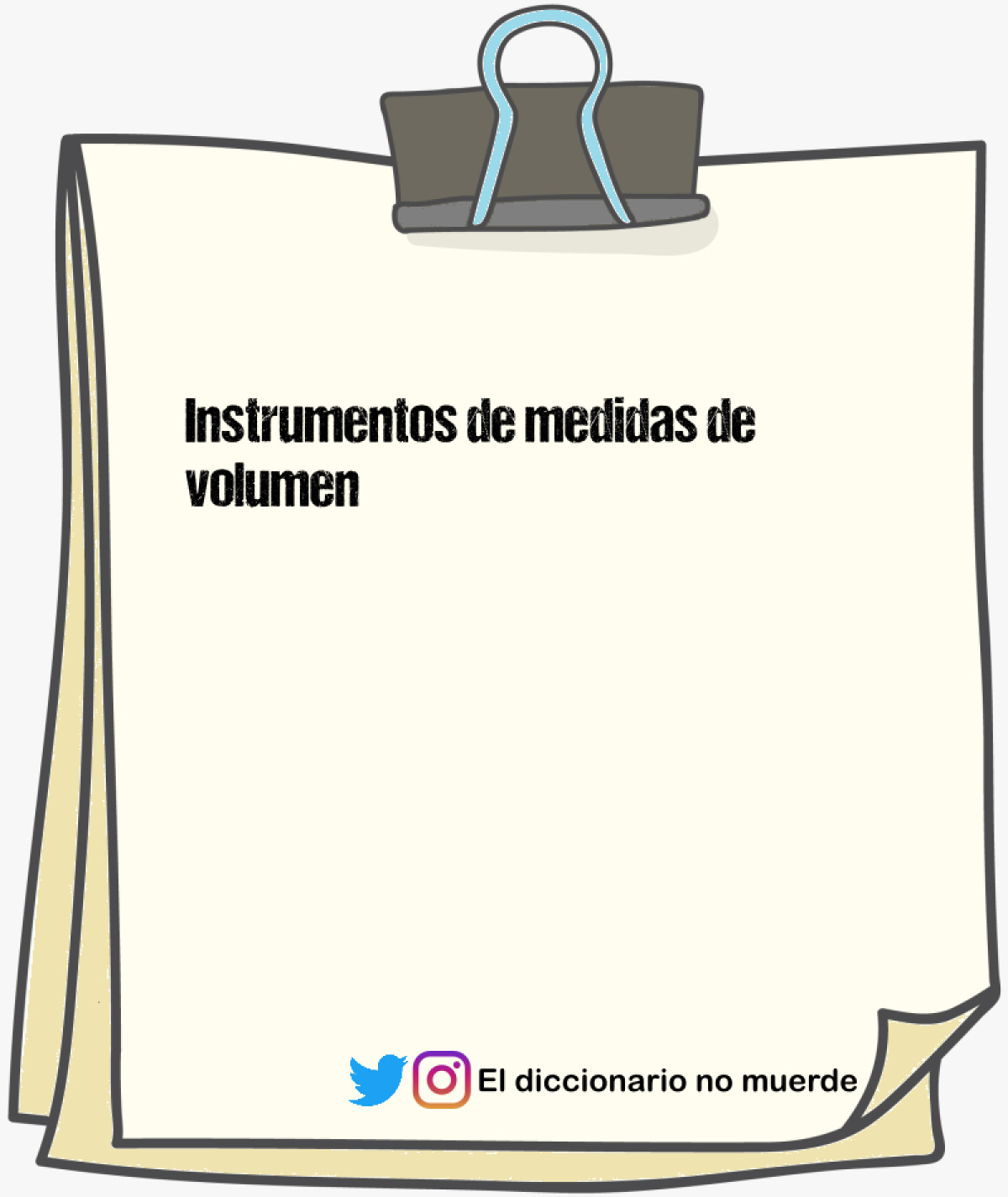 Instrumentos de medidas de volumen