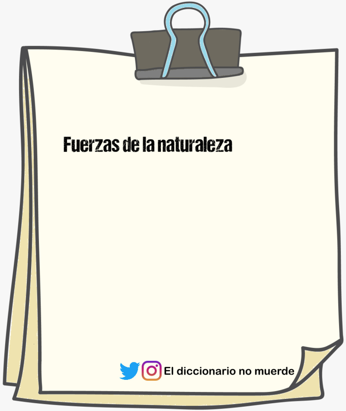 Fuerzas de la naturaleza