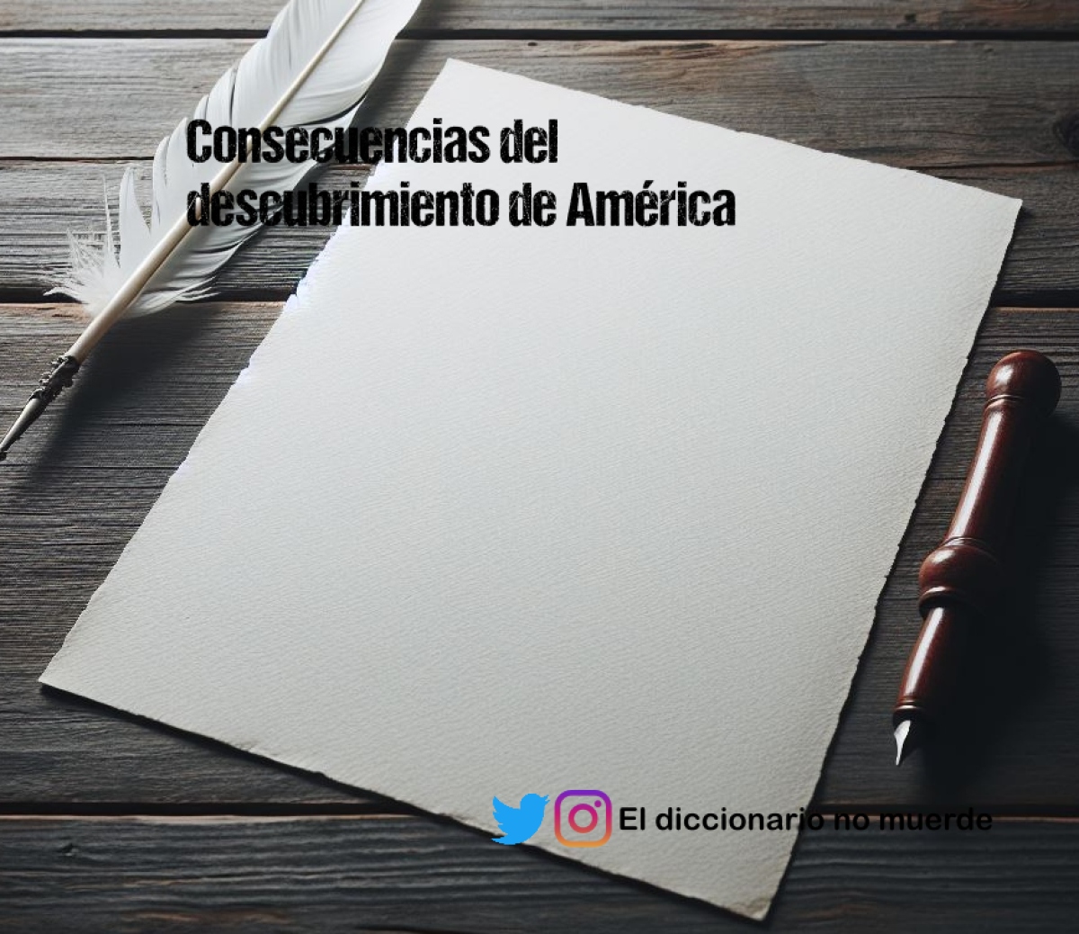 Consecuencias del descubrimiento de América