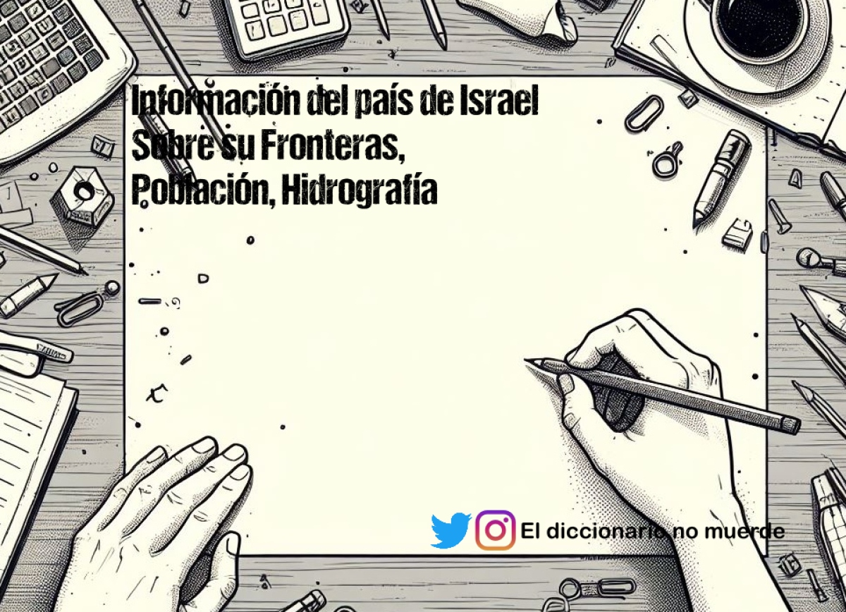 Información del país de Israel Sobre su Fronteras, Población, Hidrografía