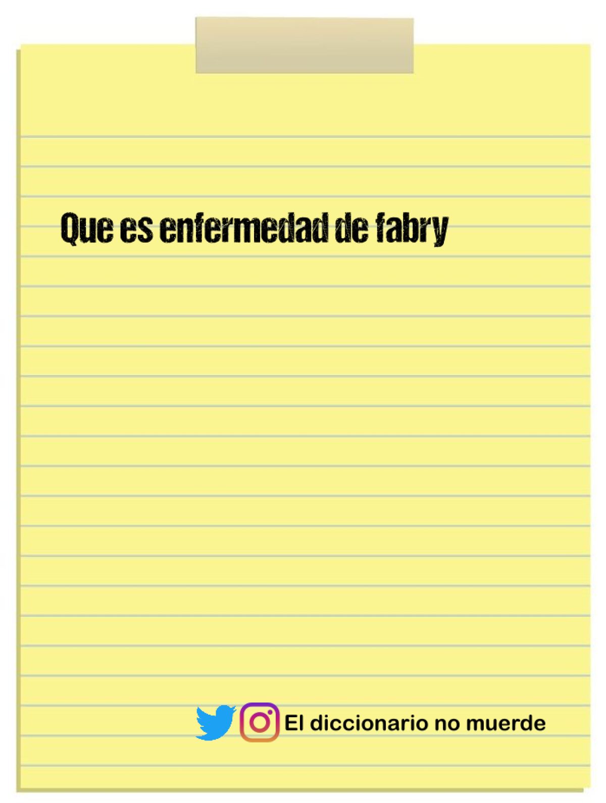 Que es enfermedad de fabry