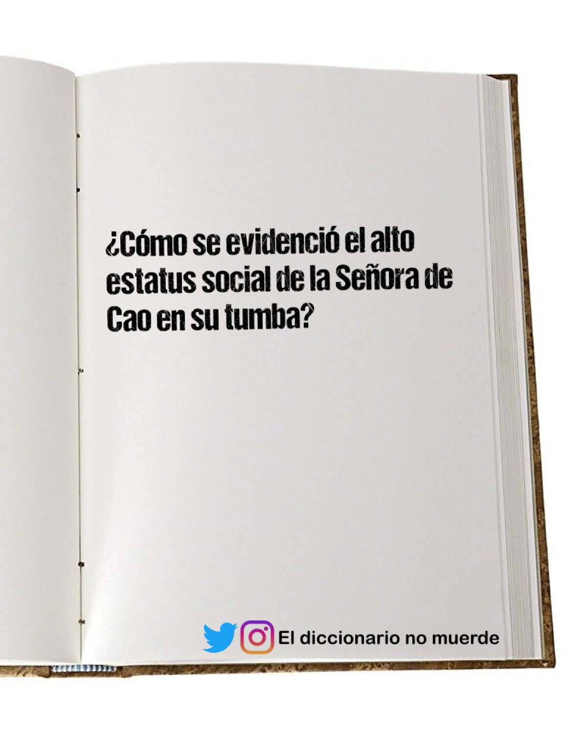 ¿Cómo se evidenció el alto estatus social de la Señora de Cao en su tumba?