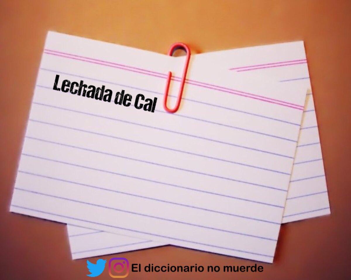 Lechada de Cal