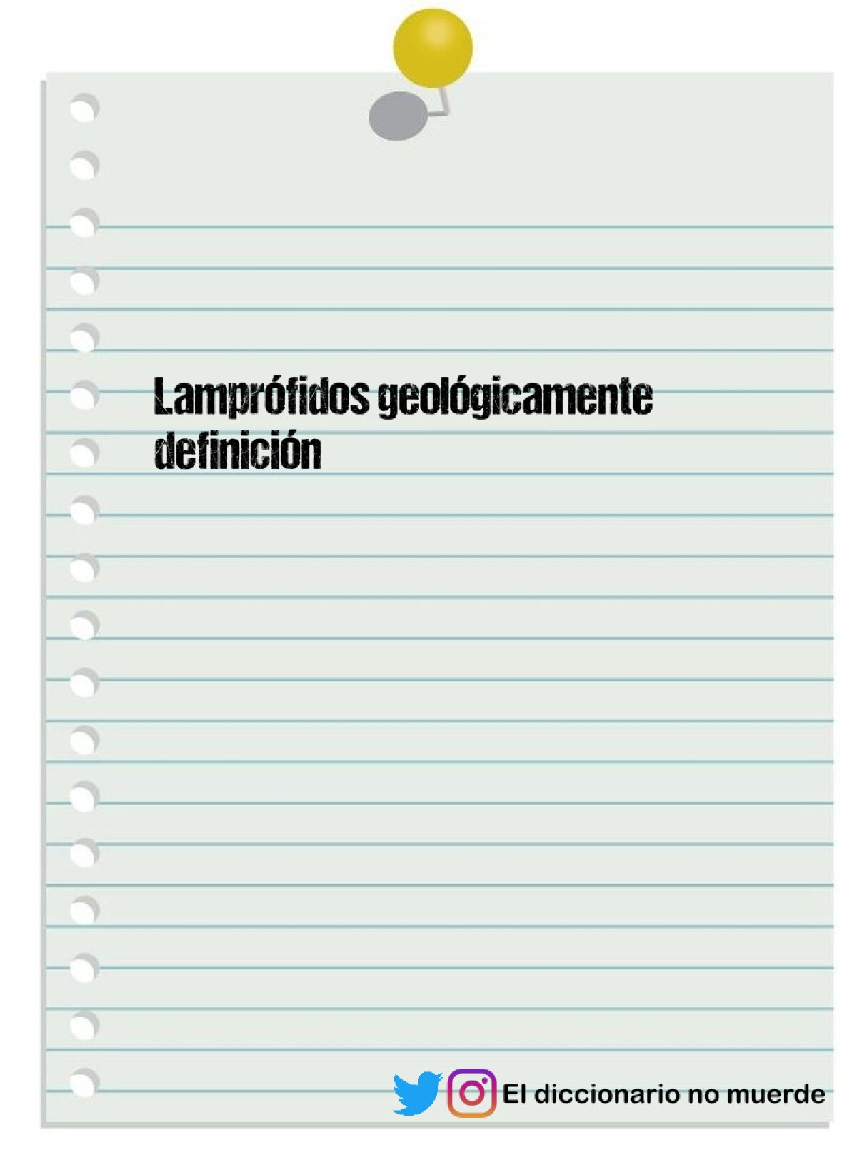 Lamprófidos geológicamente definición