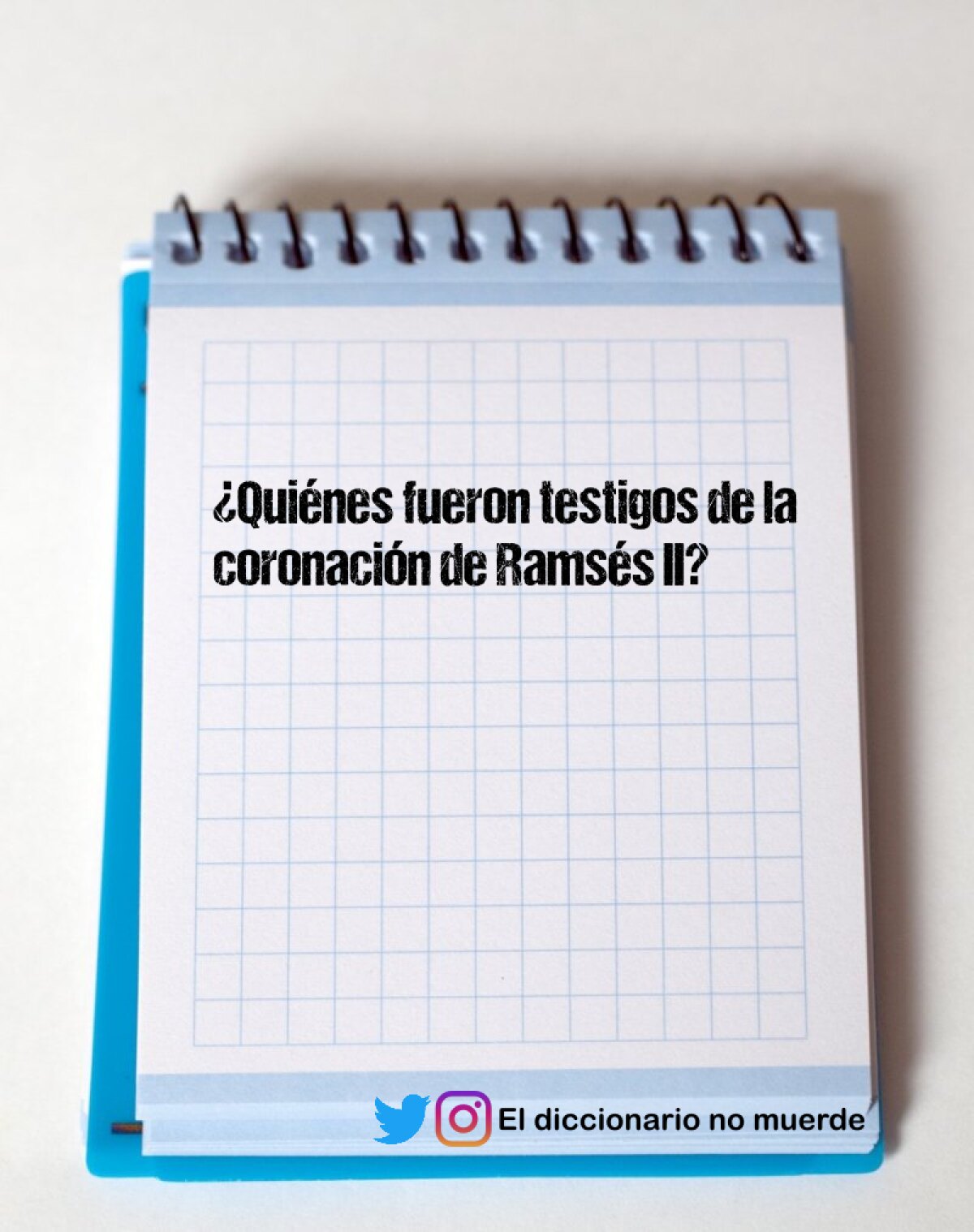 ¿Quiénes fueron testigos de la coronación de Ramsés II?