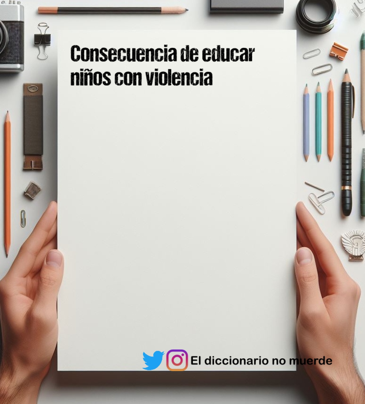 Consecuencia de educar niños con violencia