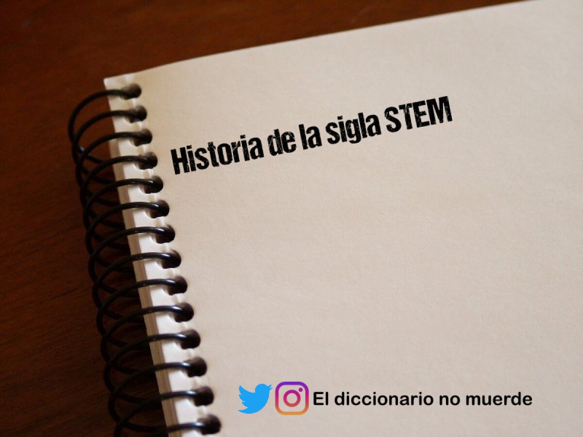 Historia de la sigla STEM