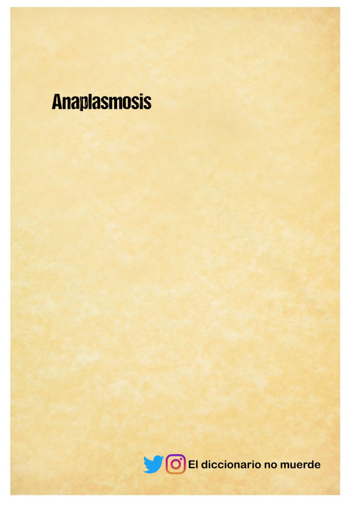 Anaplasmosis