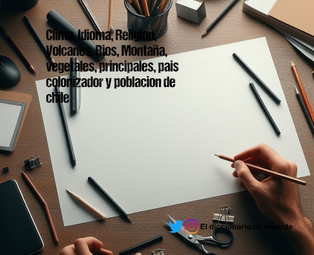 Clima, Idioma, Religion, Volcanes, Rios, Montaña, vegetales, principales, pais colonizador y 