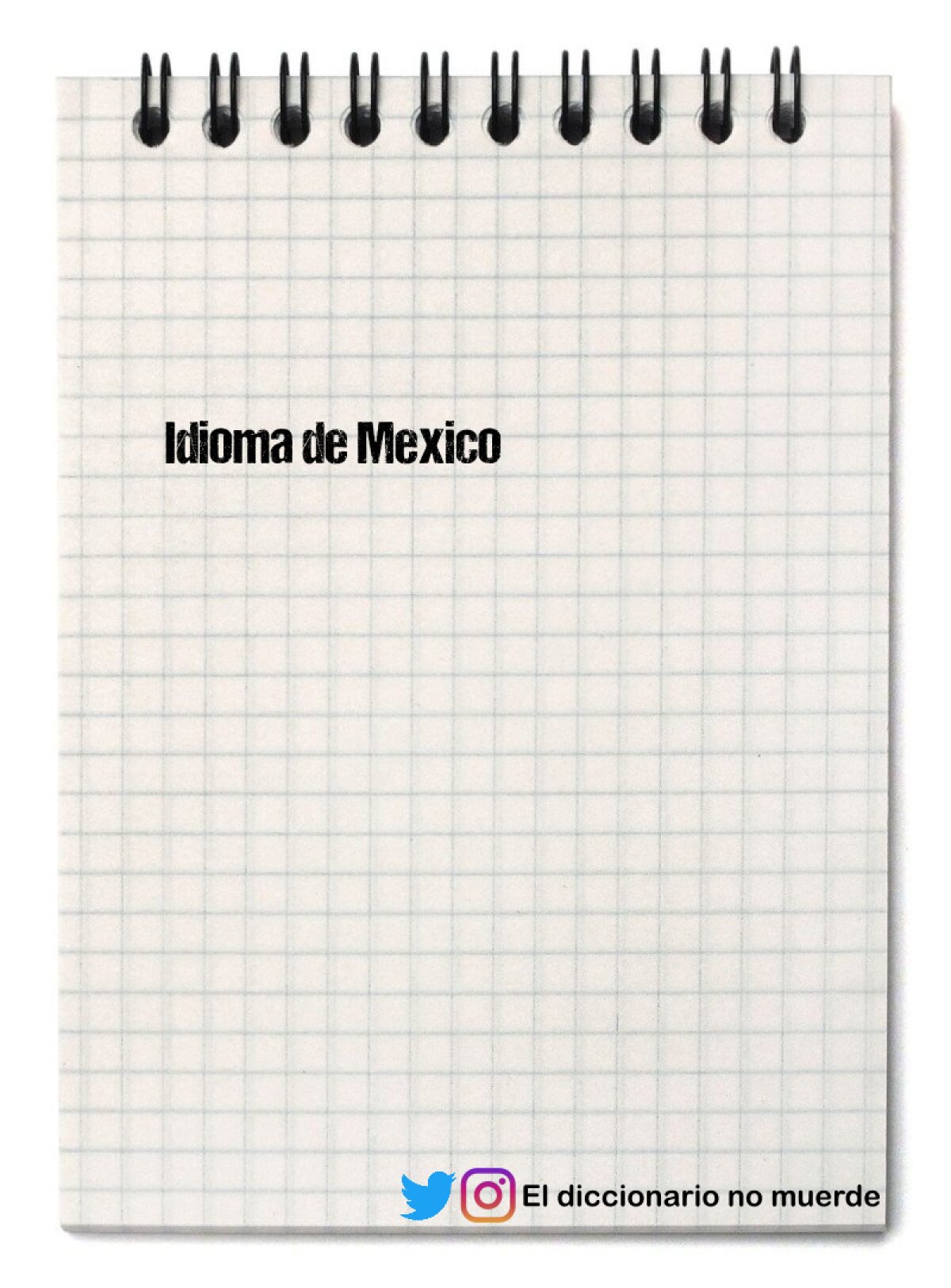 Idioma de Mexico