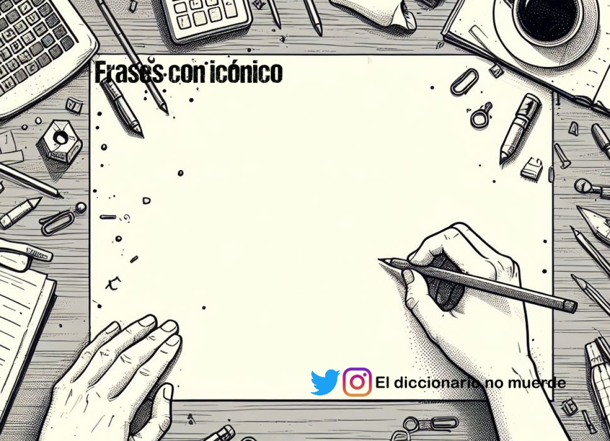 Frases con icónico