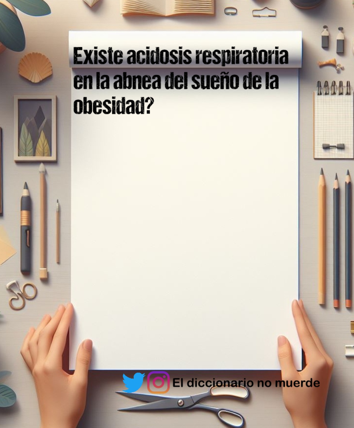 Existe acidosis respiratoria en la abnea del sueño de la obesidad?
