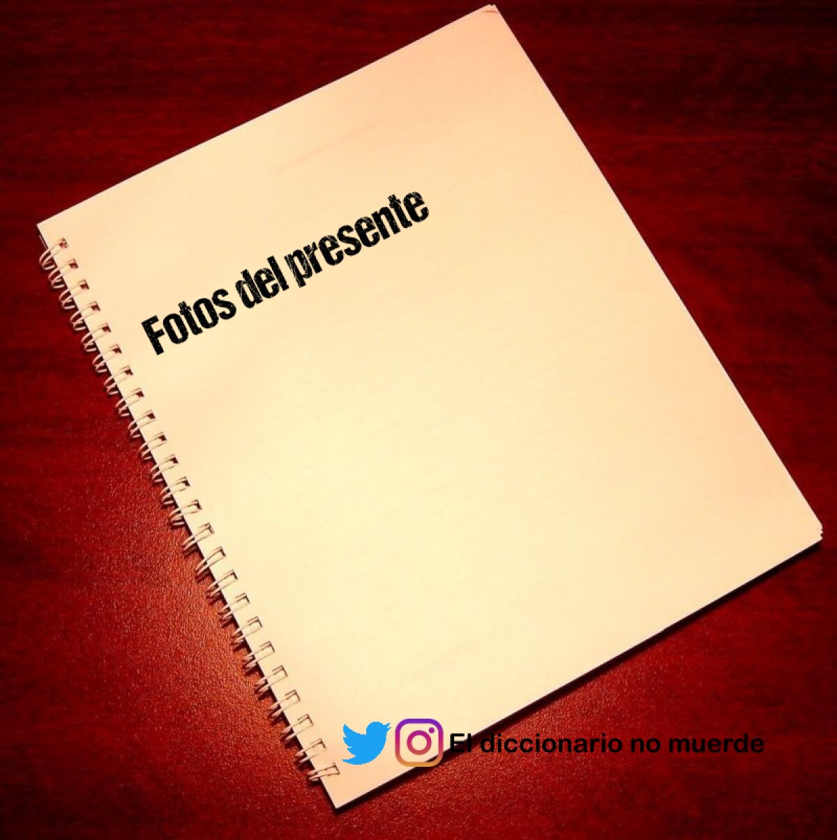 Fotos del presente