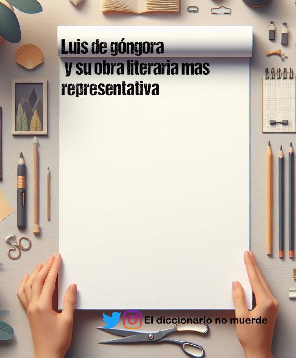 Luis de góngora
 y su obra literaria mas representativa