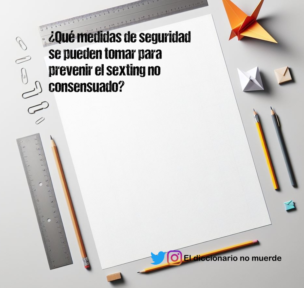 ¿Qué medidas de seguridad se pueden tomar para prevenir el sexting no consensuado?