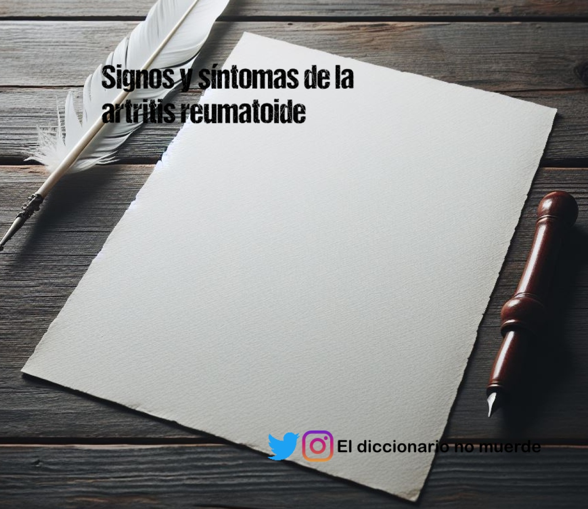 Signos y síntomas de la artritis reumatoide