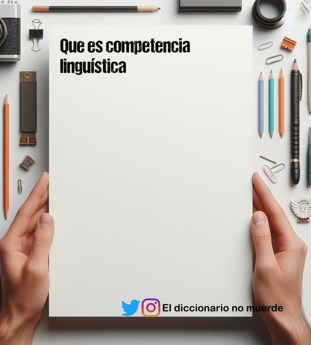 Que es competencia linguística