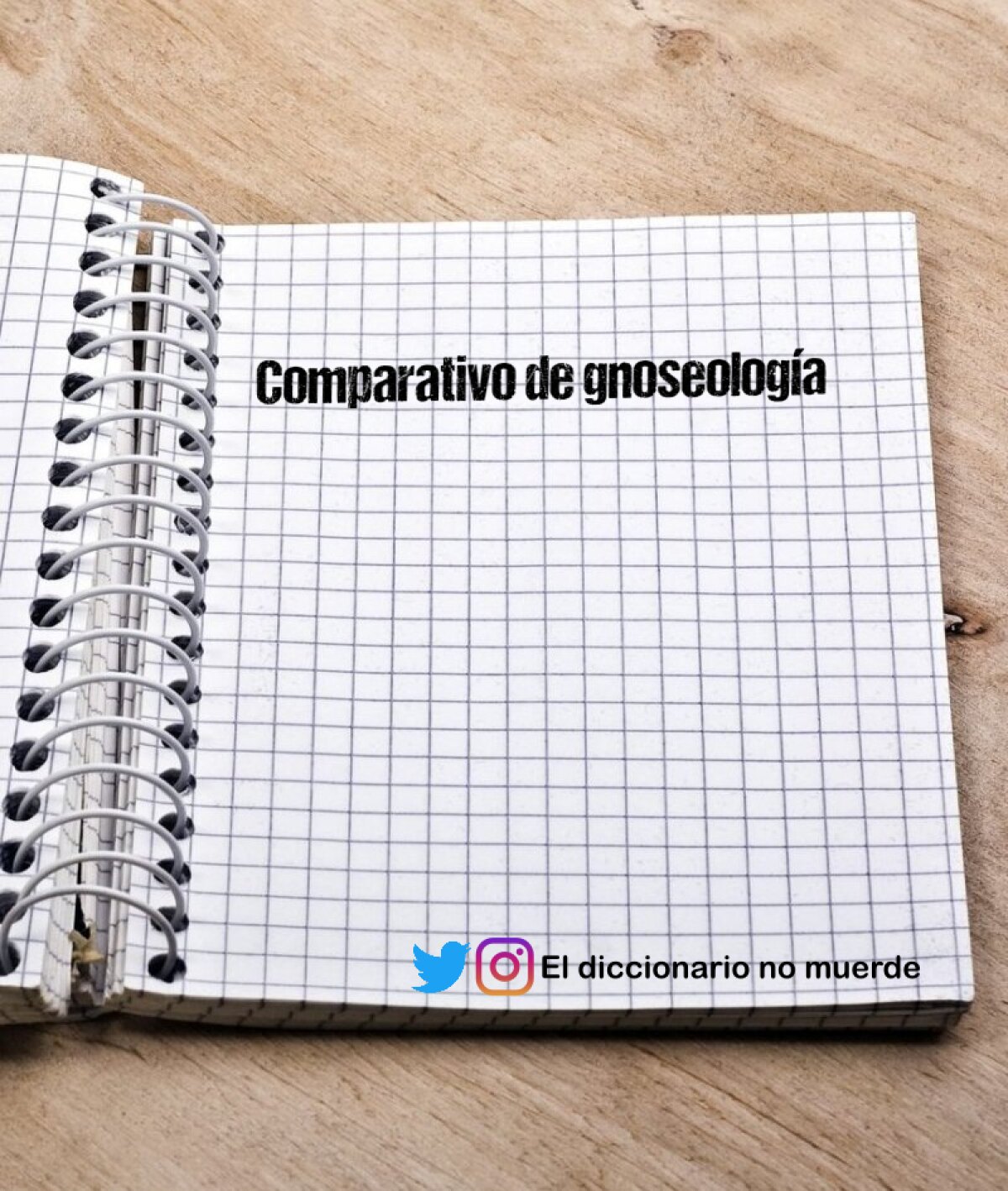 Comparativo de gnoseología