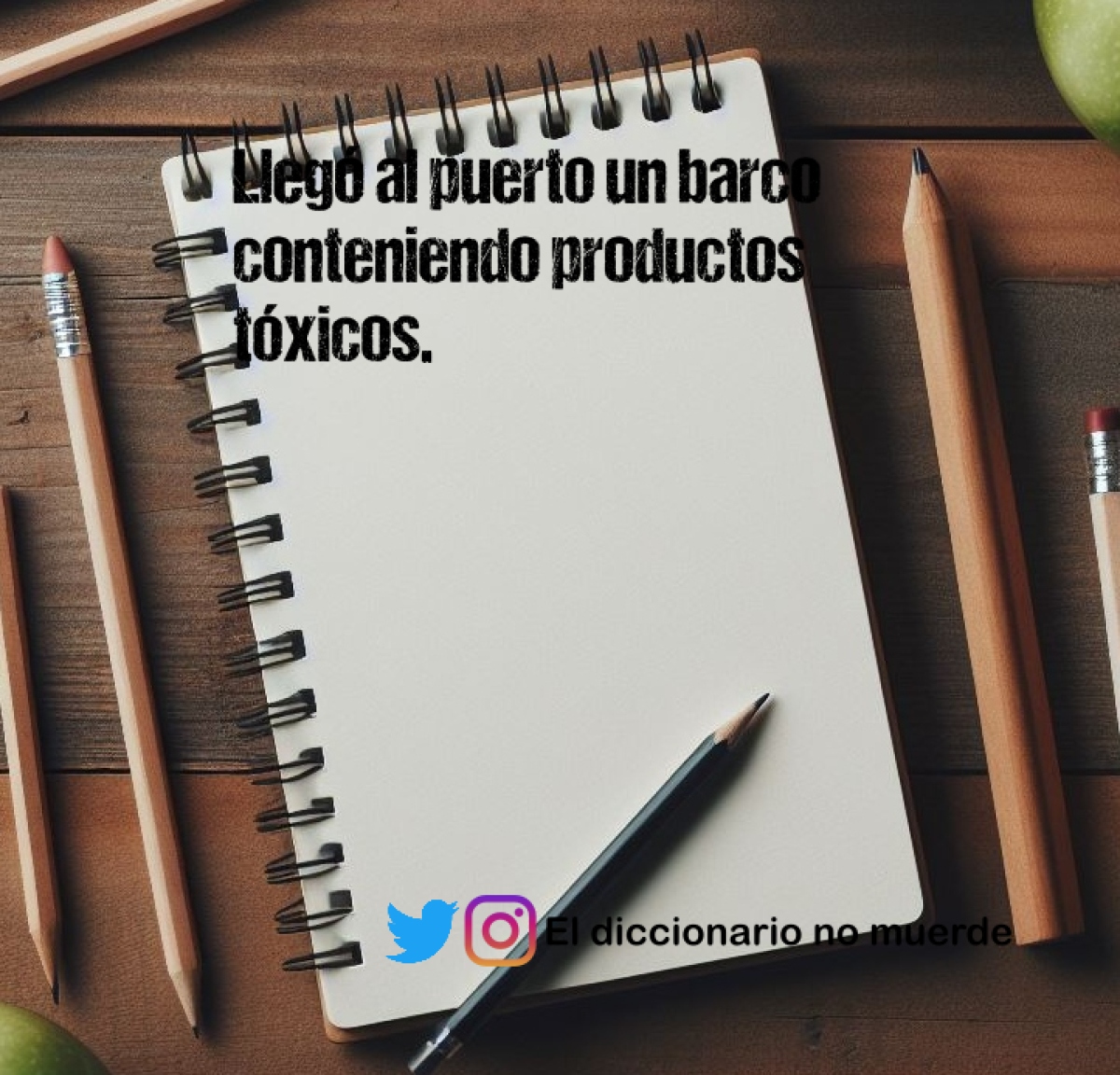Llegó al puerto un barco conteniendo productos tóxicos.