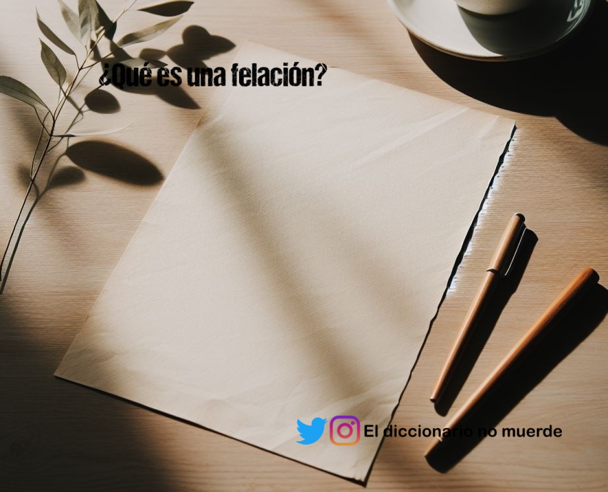 ¿Qué es una felación?