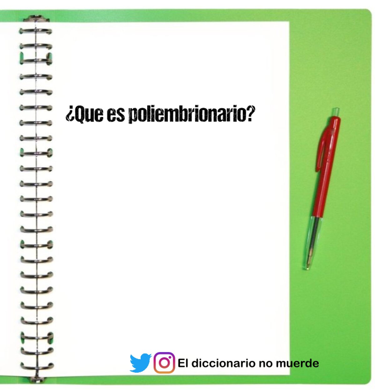 ¿Que es poliembrionario?