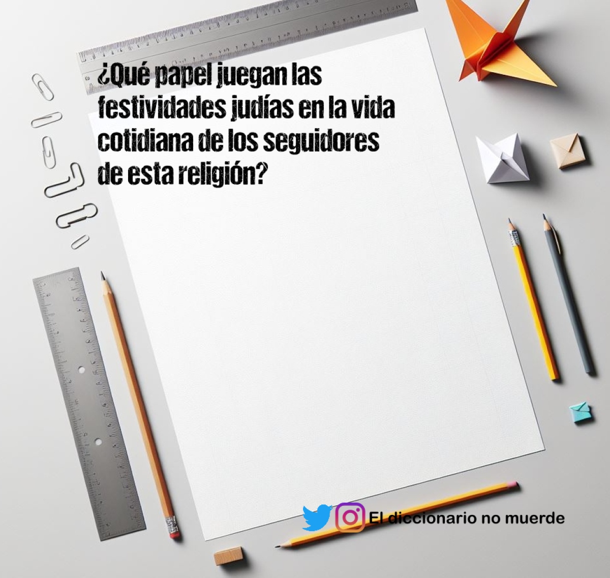 ¿Qué papel juegan las festividades judías en la vida cotidiana de los seguidores de esta religión?