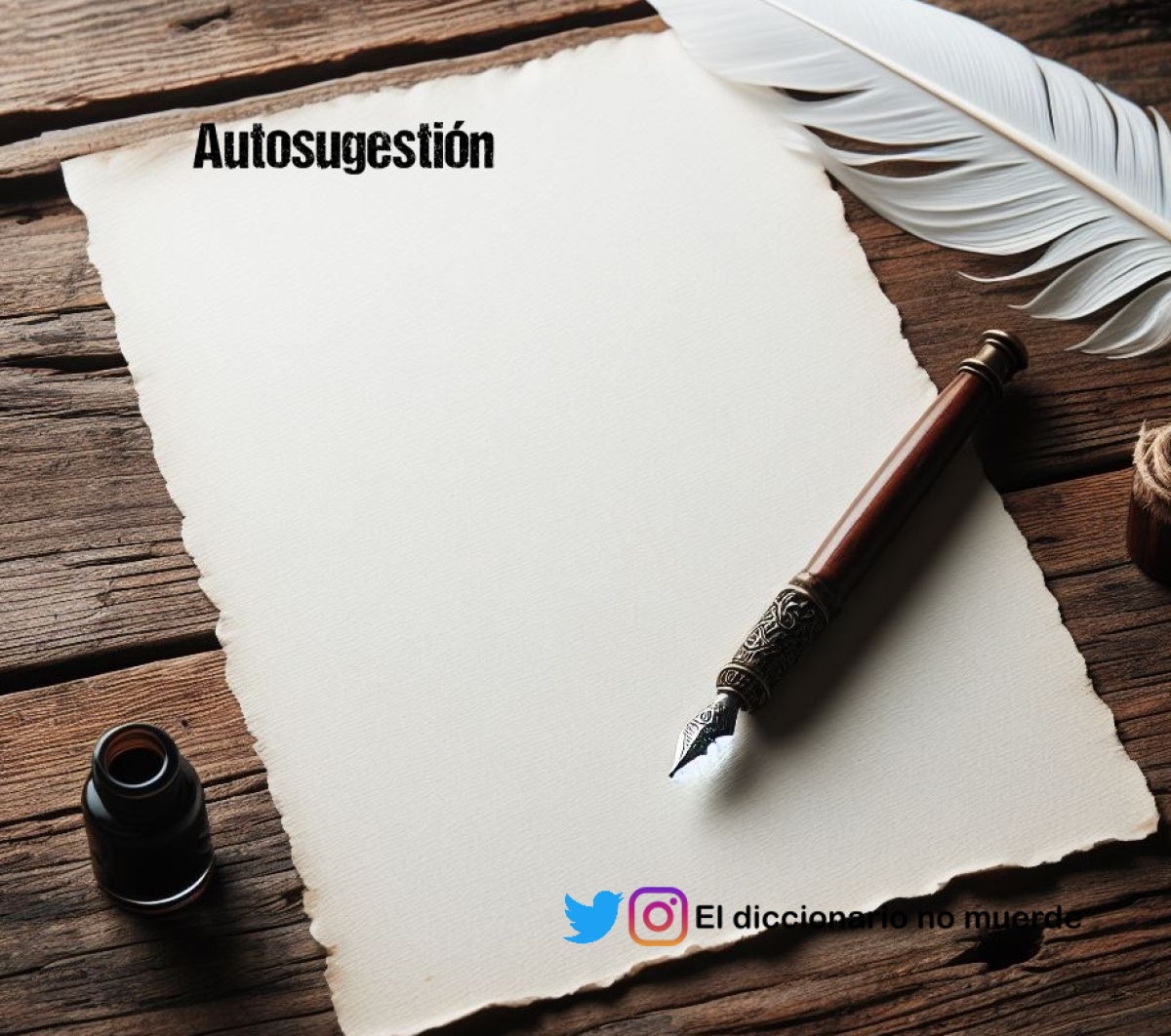 Autosugestión
