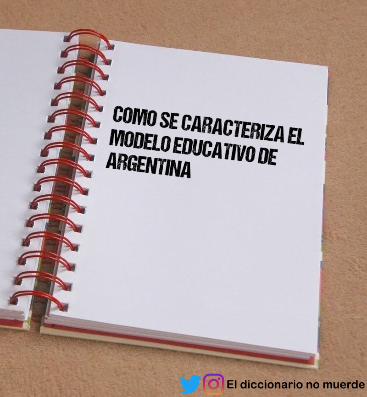 COMO SE CARACTERIZA EL MODELO EDUCATIVO DE ARGENTINA