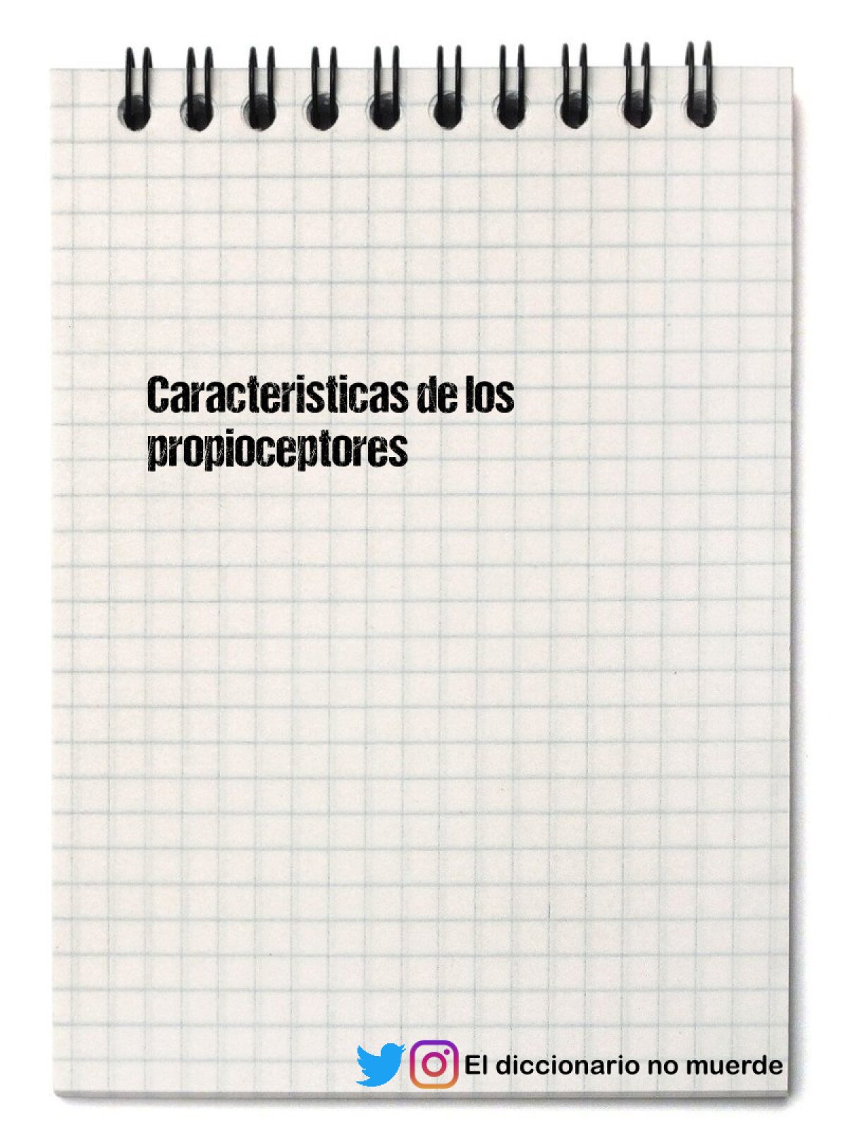 Caracteristicas de los propioceptores