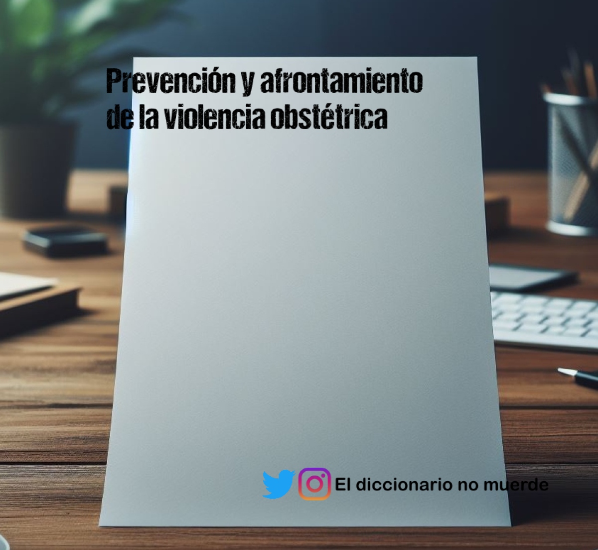 Prevención y afrontamiento de la violencia obstétrica