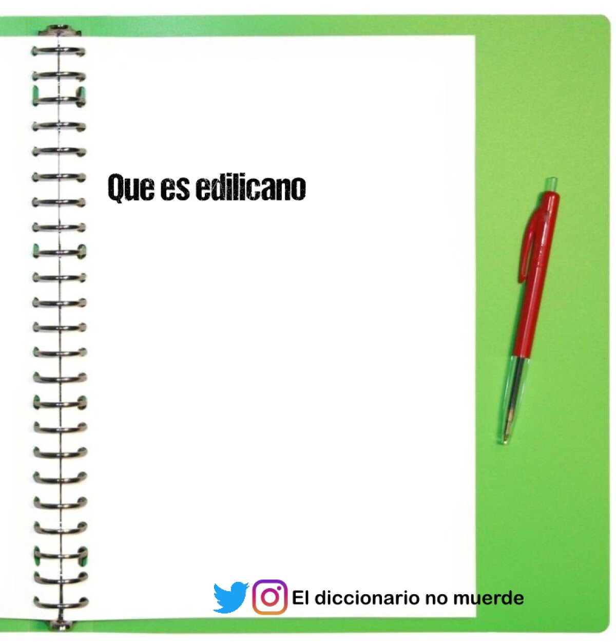 Que es edilicano