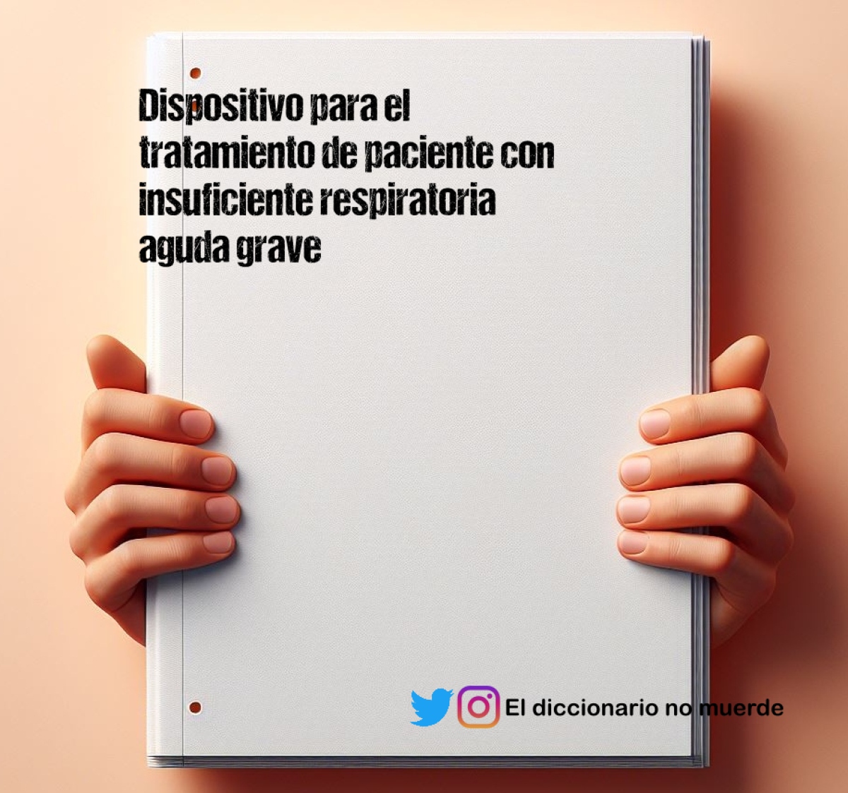 Dispositivo para el tratamiento de paciente con insuficiente respiratoria aguda grave