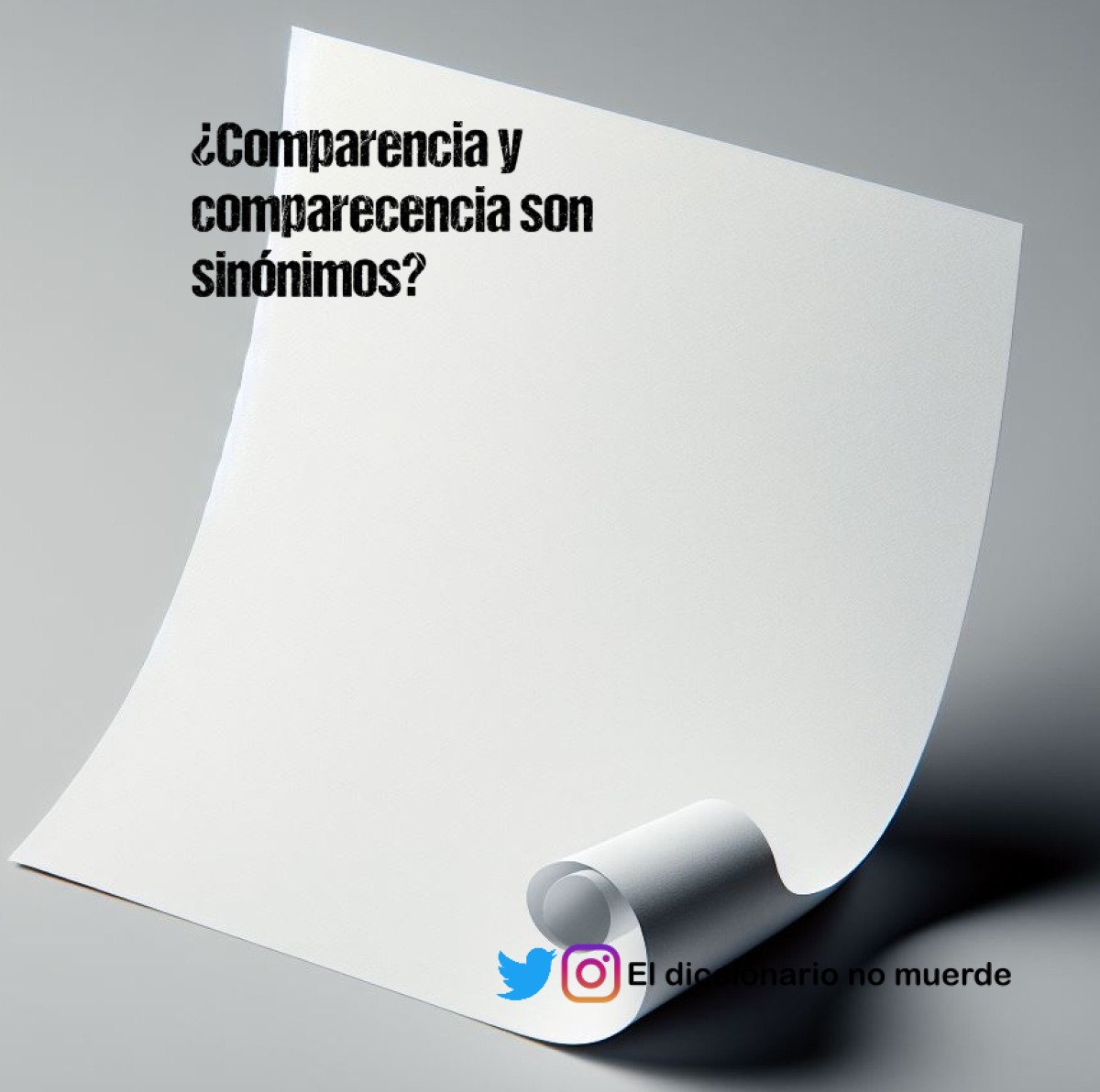 ¿Comparencia y comparecencia son sinónimos? | Definiciones-de.com