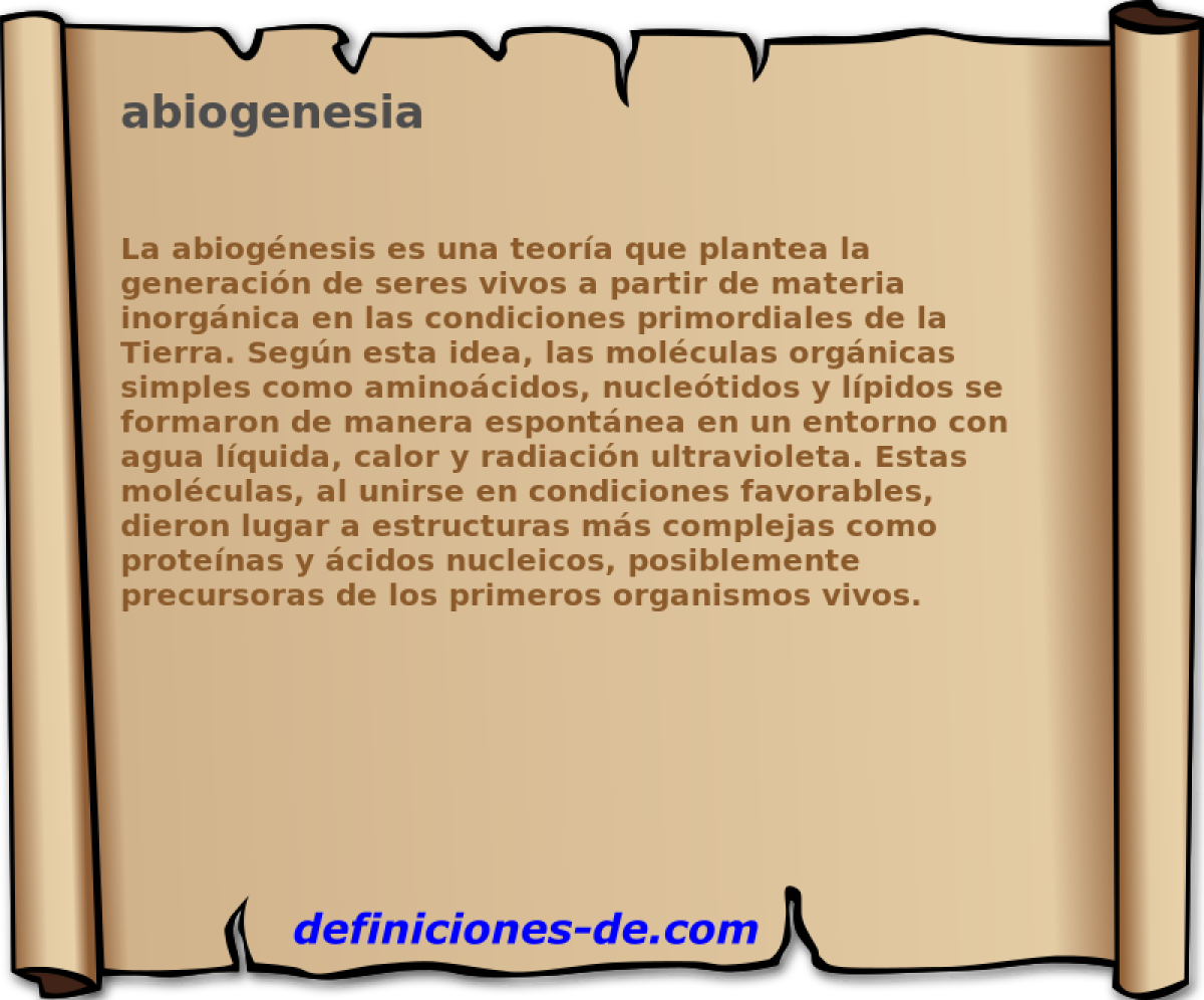 abiogenesia 
