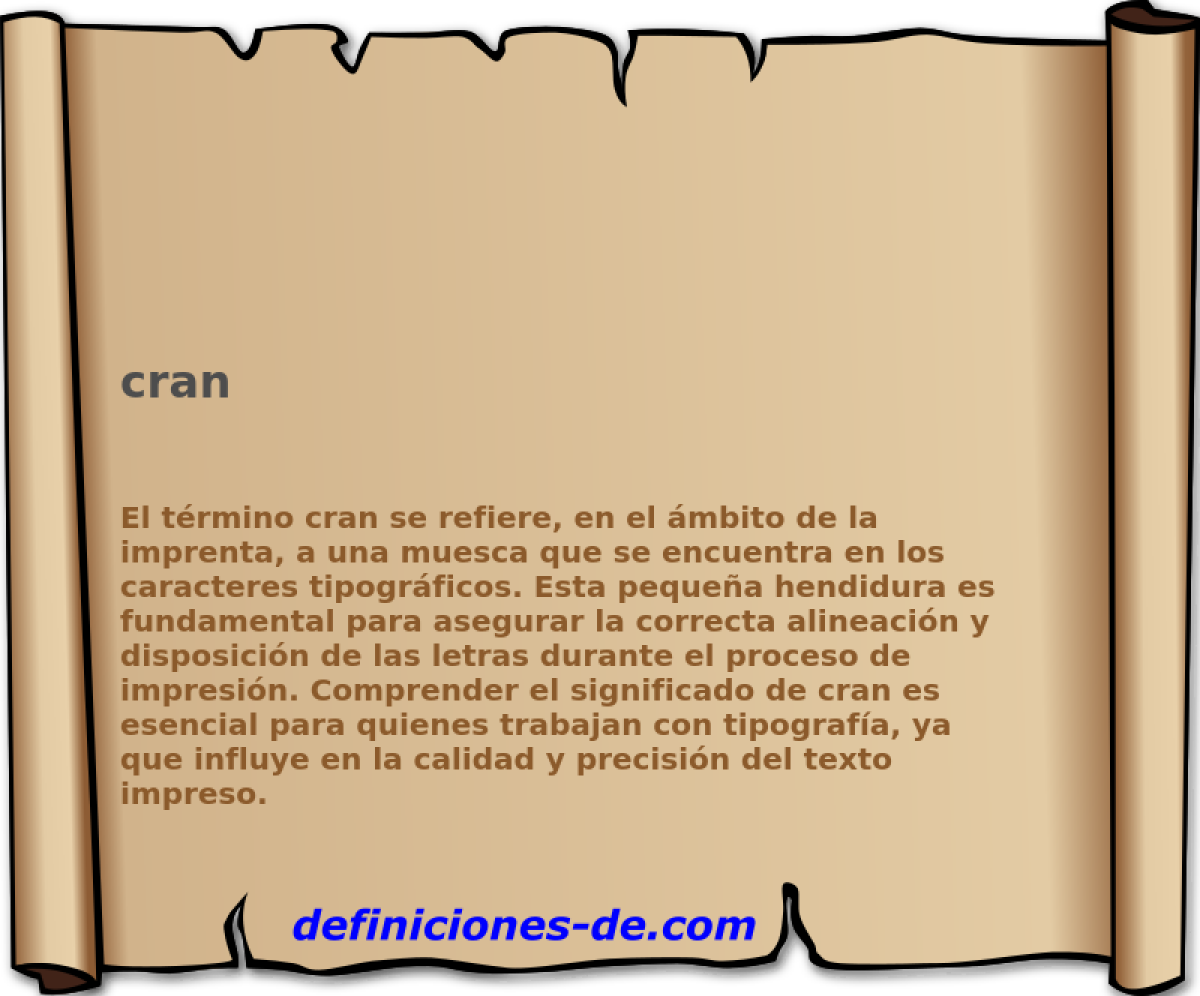 cran 