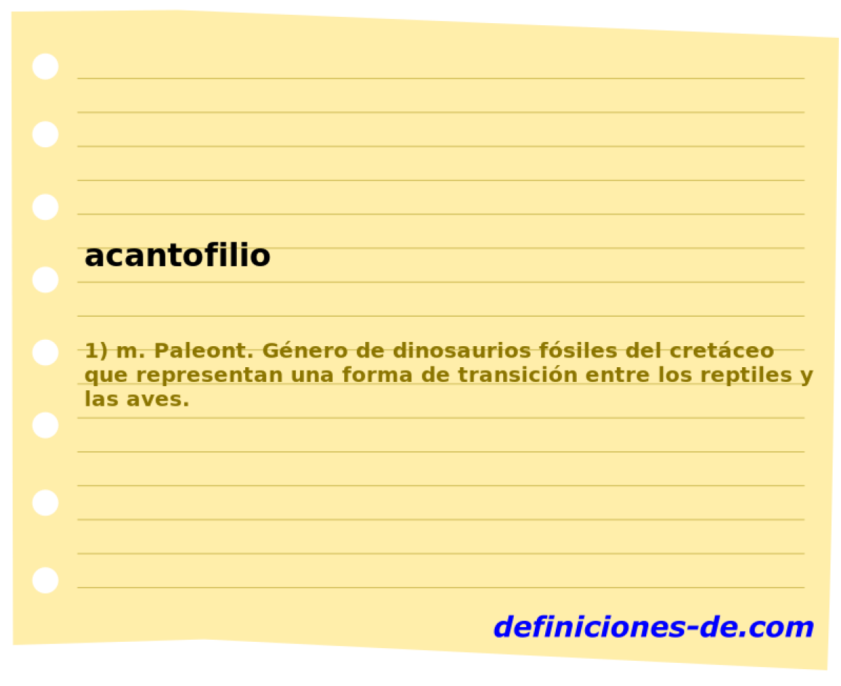 acantofilio 