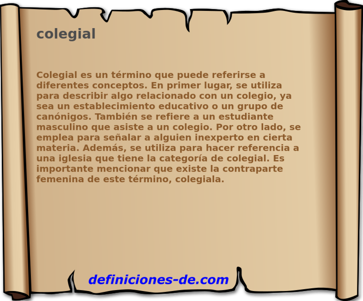 colegial 