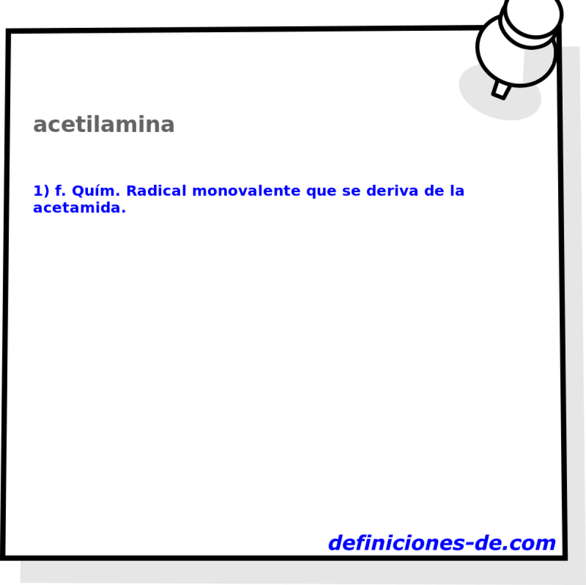 acetilamina 