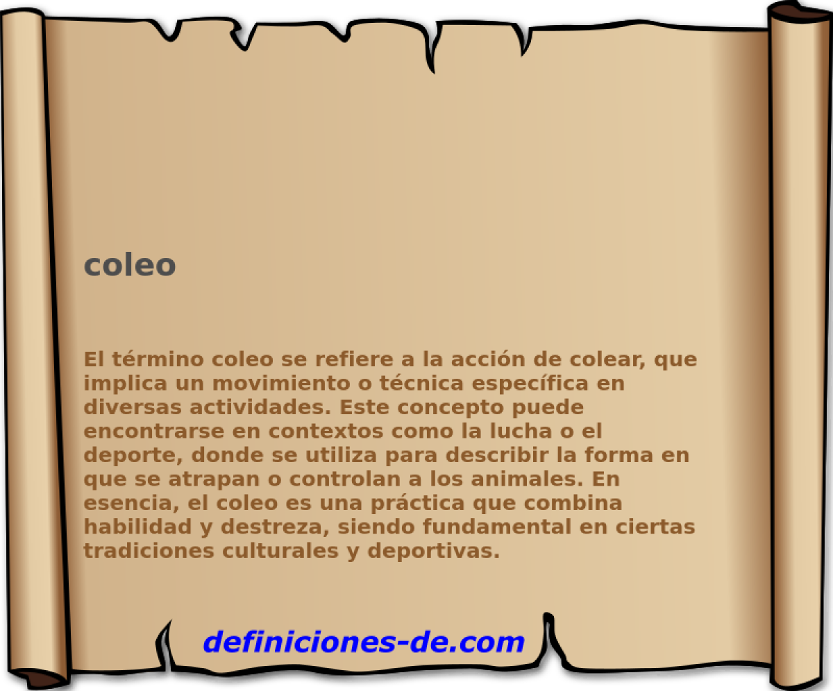 coleo 