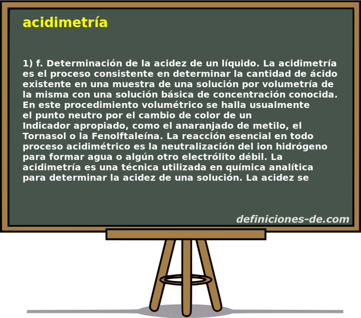 acidimetra 