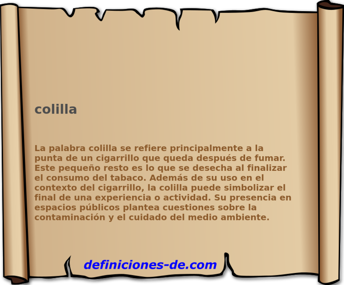 colilla 