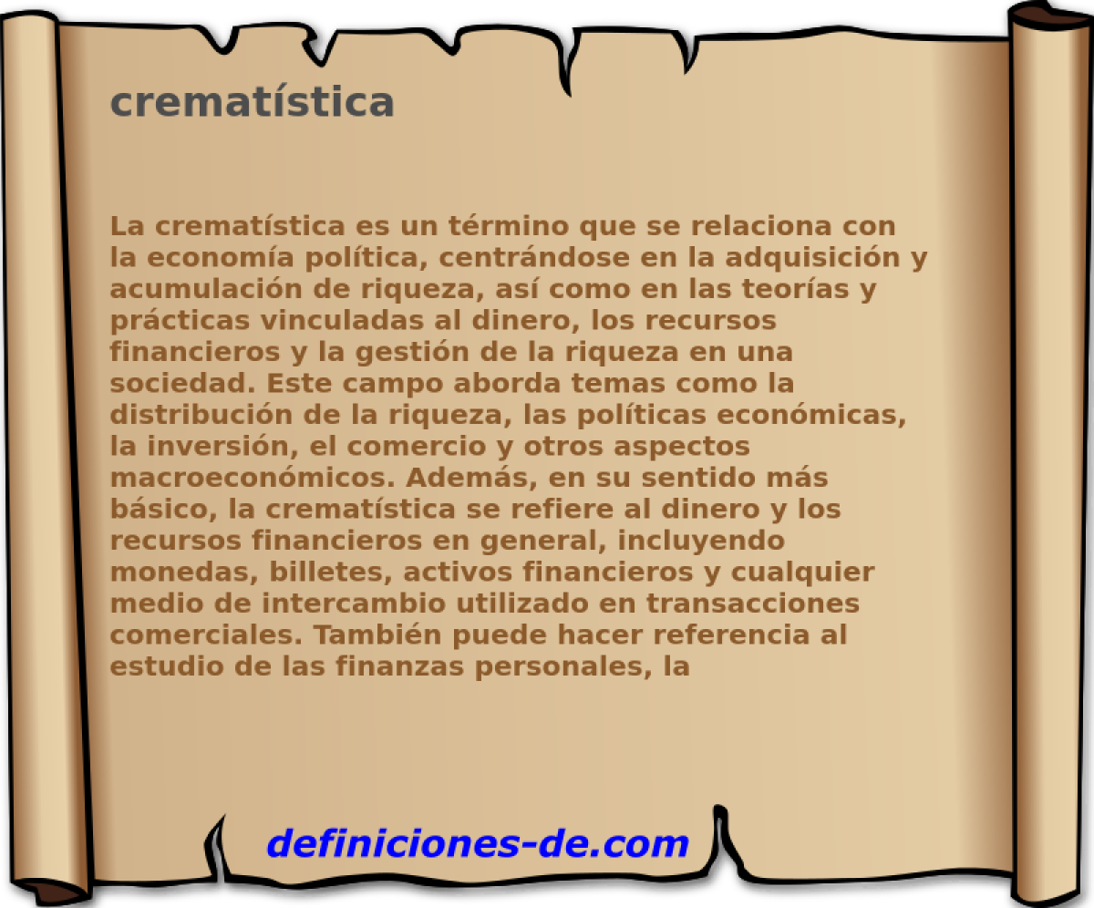 crematstica 