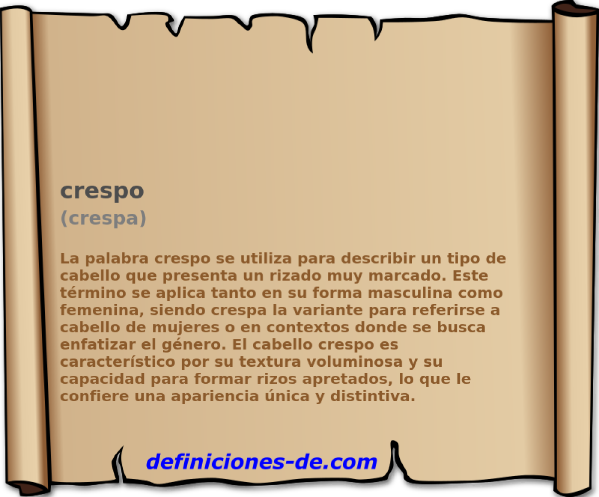 crespo (crespa)