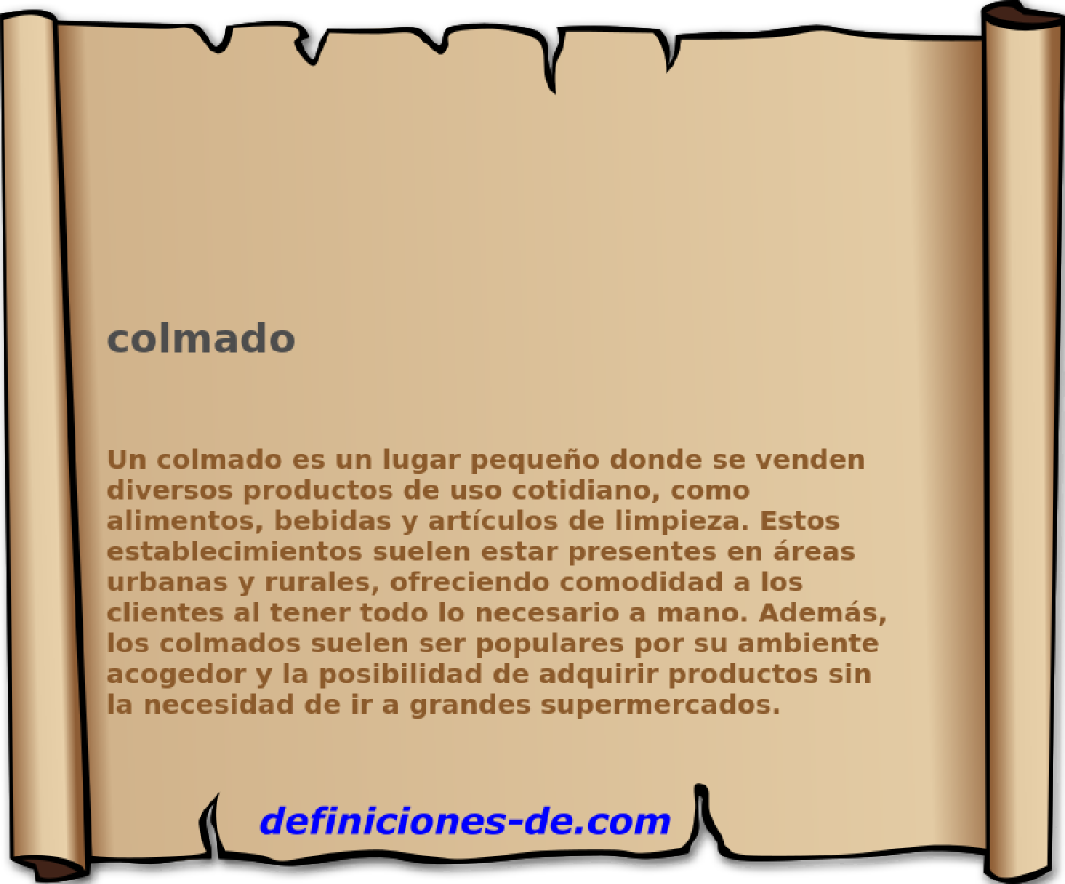 colmado 